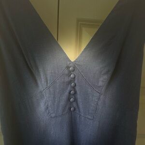 Banana republic dark blue dress